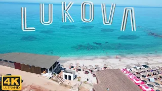 LUKOVA beach ALBANIA / Crystal Clear Water  4k