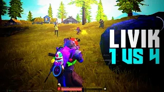 Livik Map Full Rush Gameplay | Solo Vs Squad | [ Pubg Mobile Gameplay ]