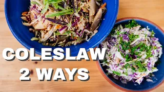 Truly Cooking | Coleslaw 2 ways | Classic Coleslaw (no mayo) + Healthy Slaw (Episode 8)