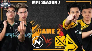 WALANG BAWI? NXP vs BREN GAME 2 | MPL-PH
