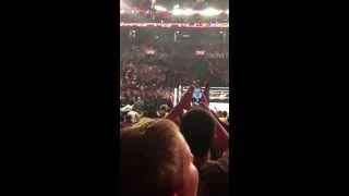 Brock Lesnar Attacks Punk Full Brawl Raw 7/15/13