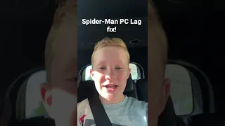 Spider-Man Remastered PC lag issue fix!