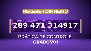 RECEBA DINHEIRO | GRABOVOI PRÁTICA DE CONTROLE | Clara Santinon