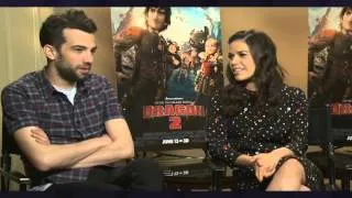 Jay Baruchel, America Ferrera, Dean DeBlois on Sidewalks Entertainment