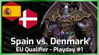 Spain vs. Denmark - Nations Cup Qualifier - Heroes of the Storm