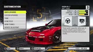 NFS Pro Street   How to tune Pre-tuned Cars (ALL Boss Car and All Bots Car's)