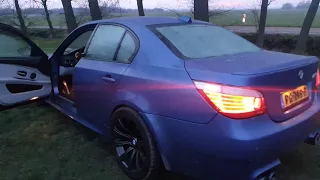 **INSANE LOUD** coldstart e60 m5 v10