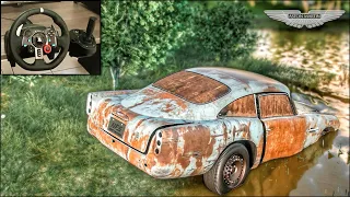 Rebuilding a ASTON MARTIN DB5 1964 - NFS HEAT - LOGITECH G29 Gameplay