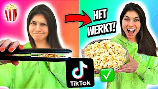 WIJ TESTTEN DE MEEST VIRAL TIKTOK LIFE HACKS! *ONGELOFELIJK* #98