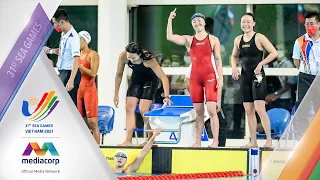 The FULL women’s 4x200m freestyle relay race | Swimming | SEA Games 2021