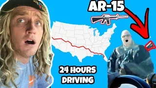 Driving For 24 Hours Straight (GOES WRONG)