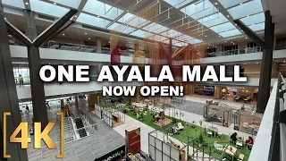 One Ayala Mall is FINALLY OPEN! | Makati's Newest Mall | Walking Tour | 4K | Philippines