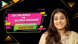 LOL: Kajol REVEALS she IMITATED Ajay Devgn in front of... | Rapid Fire | Tanhaji