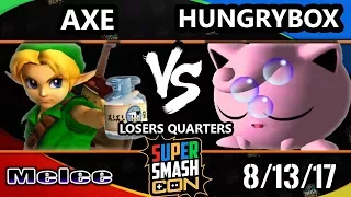 Smash Con 2017 SSBM - Liquid`Hungrybox (Jigglypuff) Vs. Tempo | Axe (Pikachu, Y.Link) Melee LQ