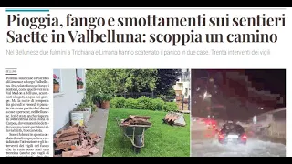 Il maltempo si è fatto sentire anche nel Bellunese  La rassegna stampa di sabato 18 maggio 2024