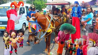 Kuda / Kuda Delman / Gotong Ondel Ondel / Badut Egrang / Lagu Islami Sholawat Rahmatun Lil Alameen