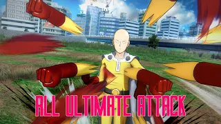 One Punch Man: A Hero Nobody Knows - All Characters Ultimate Attacks