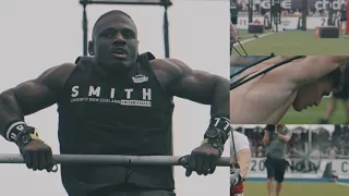 Watch a Replay of Sled Drags, Pig Flips, & Muscle-ups (Men IE2) — 2021 NOBULL CrossFit Games