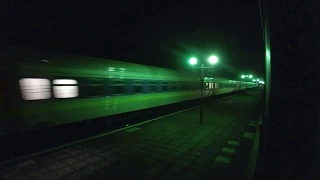 4K UltraHD. Електровоз ЧС8-019 з поїздом #8 Івано-Франківськ-Київ