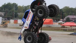 BIGFOOT Monster Truck Wheelie in Slow Motion - Indy 2015