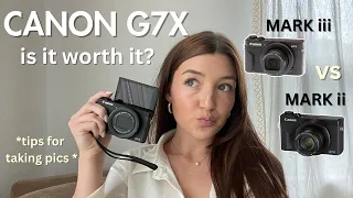 CANON G7X | TIPS & TRICKS for CONTENT CREATORS