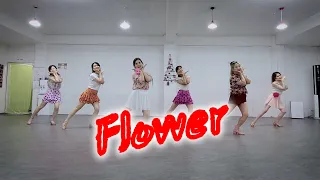 Flower linedance 라인댄스퀸 안양평촌지부 영상반