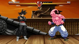 GOKU BLACK vs BUU - Highest Level Awesome Fight!