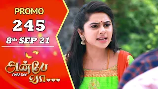 ANBE VAA | Episode 245 Promo | அன்பே வா | Virat | Delna Davis | Saregama TV Shows Tamil