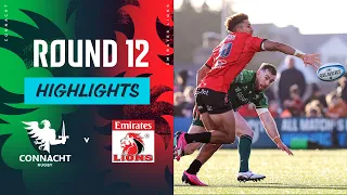 Connacht vs Emirates Lions | Instant Highlights | Round 12 | URC 2023/24