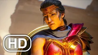 Flash Vs Wonder Woman Fight Scene 4K (2023) - Suicide Squad Kill The Justice League