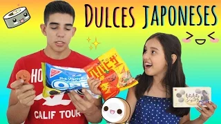 PROBANDO DULCES JAPONESES CON MI HERMANO ♥️ - Gibby