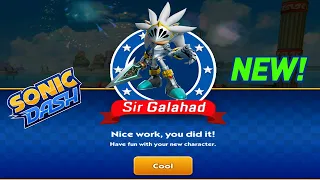Sonic Dash Endless Running - Sir Galahad New Character Unlocked - All Characters vs Eggman & Zazz