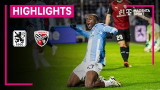 TSV 1860 München - FC Ingolstadt 04 | Highlights 3. Liga | MAGENTA SPORT