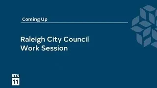 Raleigh City Council Work Session - August 15, 2023