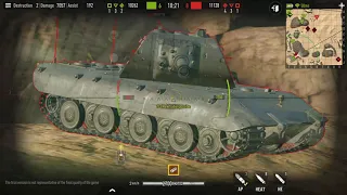 Tank company E-100 gameplay 12000 damage game