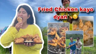 Nagluto ako ng Fried Chicken | Nagtanim ng Gabi sa Bukid | Ka Mangyan Vlogs