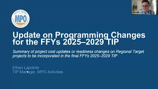 TIP Process, Engagement, and Readiness Committee: May 16, 2024