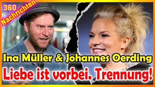 Aus Liebe! Ina Müller und Johannes Oerding beschlossen, sich zu trennen.