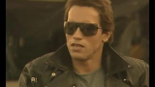 THE TERMINATOR : Arnold Schwarzenegger gives an interview about the Film  (Spanish news 1984)