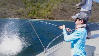 Insane Topwater Fishing in Costa Rica!