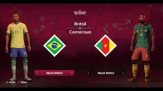 FIFA 23 - Brazil Vs Cameroon - FIFA World Cup 2022 Qatar [4K]