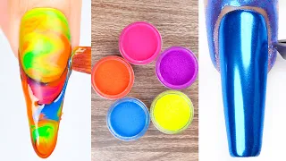 #29 The Best Satisfying Rainbow Nail Art Inspiration | So Colorful Nail Tutorial