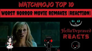 [REACTION] Top 10 Worst Horror Movie Remakes - WatchMojo