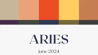 Aries—They’re all in now that you’re all out—Watching everything you do—Expect a message—June—Tarot