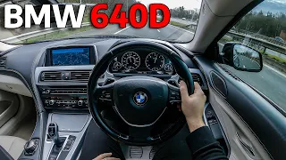 BMW 640D COUPE - POV TEST DRIVE (UK)