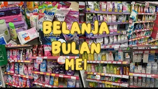 Grocery shoping bulan mei 2024 | Belanja bulanan