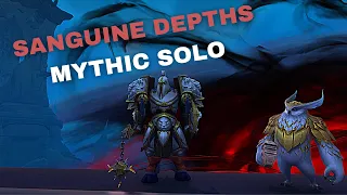 Sanguine Depths solo mythic - Protection Paladin