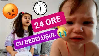 ⏰ 24 de ore cu bebelușul 👶 MAMA ne-a certat și interzis să ieșim afară🤬 / Ciao Patricia VLOG COPII