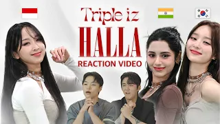 A dream team appears in the K-POP scene ｜ Korean Triple IZ - Halla M/V React