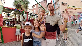 Familjen dansar på Lissabons gator VLOGG